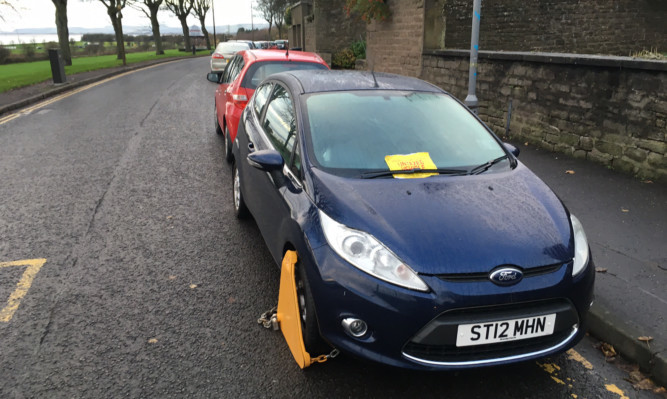 Two dozen vehicles were clamped throughout the city during the 24-hour crackdown.