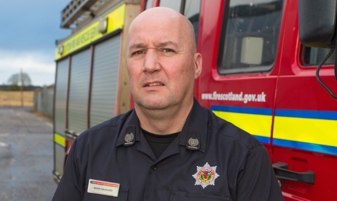 Senior fire officer Ross Haggart updated the Fife safer communities committee on firefighter numbers.