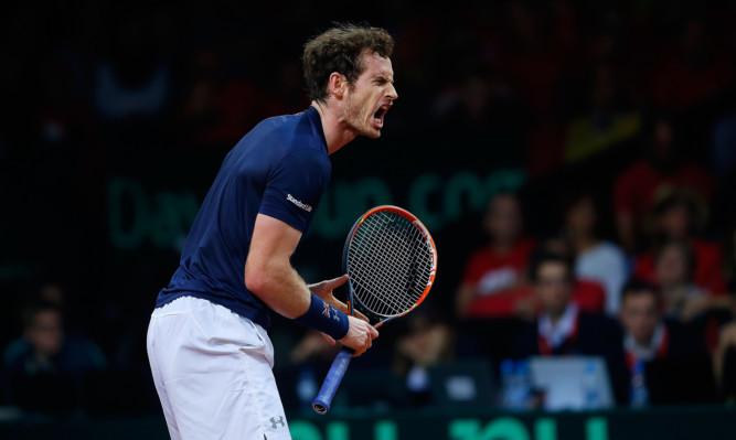 Andy Murray's win over David Goffin sealed victory for Great Britain.