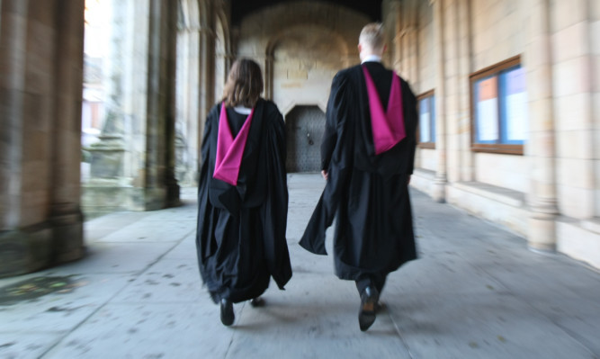 Professor Naismith made his comments at St Andrews University's St Andrew's Day graduation ceremony.