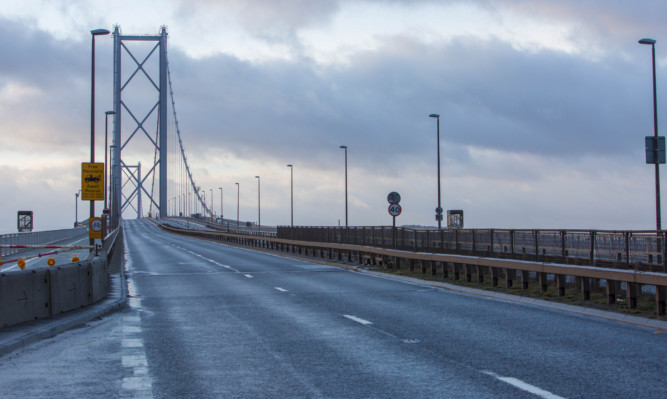 The Forth Road Bridge will be closed until the new year.