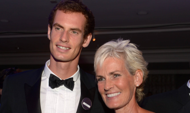 Andy and Judy Murray.