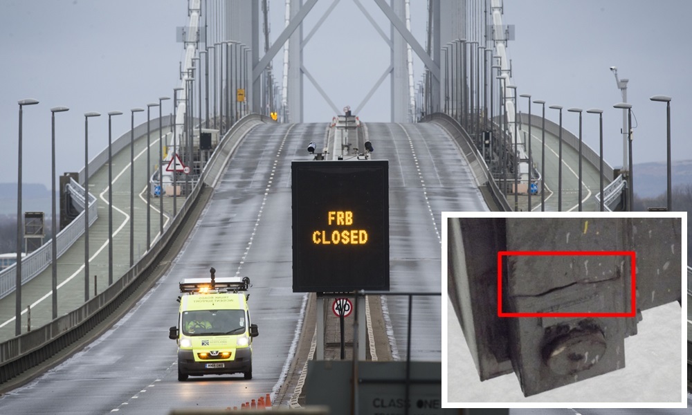 A general view from the south side of the Forth Road Bridge after it was closed to traffic, as Scotland's Transport Minister Derek Mackay has said the bridge will remain shut until the new year after faults were discovered in its steel work. PRESS ASSOCIATION Photo. Picture date: Friday December 4, 2015. The decision to close the bridge was taken by the Scottish Government after inspections carried out by specialist engineers and following advice and assessment of the fault by independent experts. See PA story TRANSPORT Bridge. Photo credit should read: Danny Lawson/PA Wire