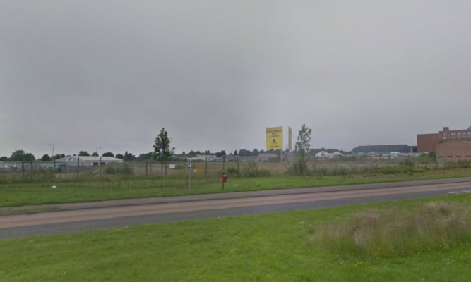 The site of the former ABB factory on Dundee's Kingsway.