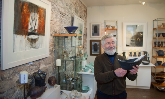 The exhibition will feature both Ian, pictured, and Maggies work.