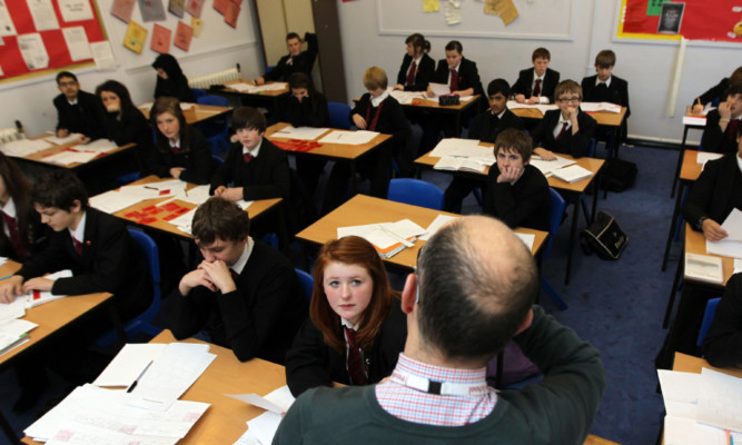 Research says class sizes can adversely affect pupils' chances of reaching their education potential. (library photo)