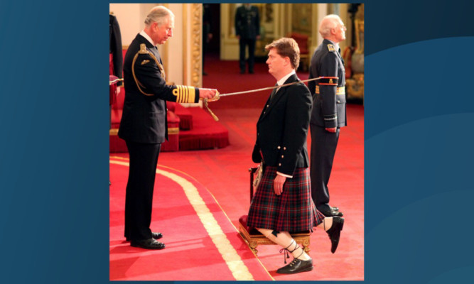 Danny Alexander is knighted.