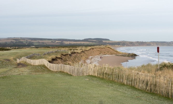 Coastal erosion could force the 2nd tee to be moved on the Medal Course as part of several proposed changes to the course.