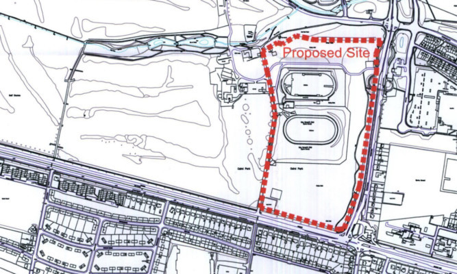 The proposed location.