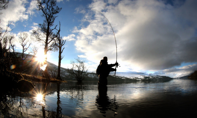 The fishing season will open on the Tay next month.