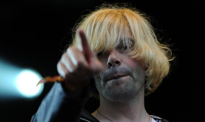 Charlatans lead singer Tim Burgess.