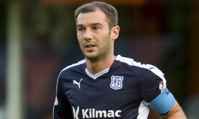 Kevin Thomson played for Dundee between 2014 and 2016. Image: SNS