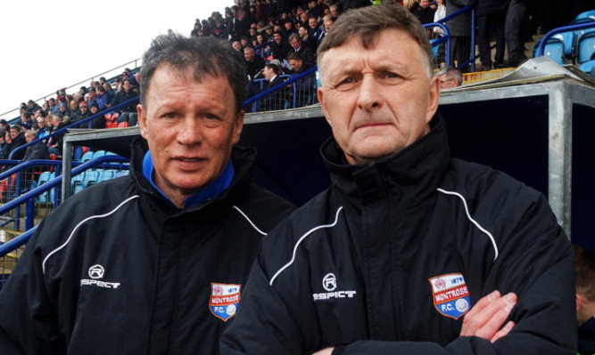 Paul Hegarty (right) and his assistant John Holt.