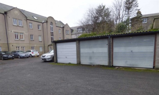 The lock-up in St Andrews.