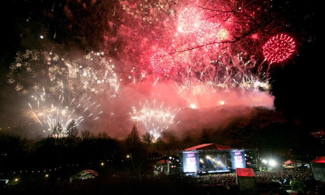 Thousands will pack the streets of Edinburgh for the Hogmanay celebrations.