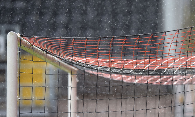 The match was called off following a pitch inspection at Tannadice.