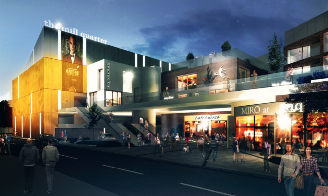 An artists impression of the proposed development.