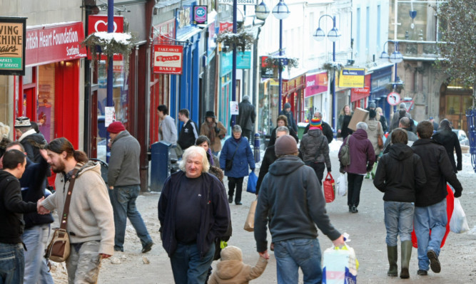 Capital investment: the High Street in Dunfermline, a town which has a wealth of history.