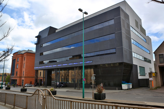 Alliance Trusts corporate headquarters on West Marketgait in Dundee.