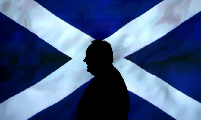 The poll will be seen as a setback for Alex Salmond and the Yes campaign.