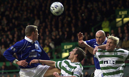 Former St Johnstone team-mates - Gary Bollan and Darren Dods.