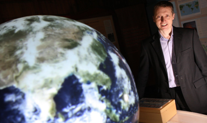 Perth-based Royal Scottish Geographical Society chief executive Mike Robinson