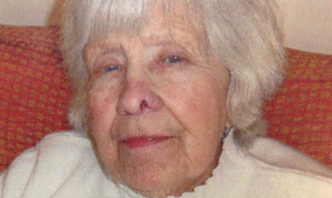 Euphemia Clark was reported missing from a care home in Crieff on Hogmanay.