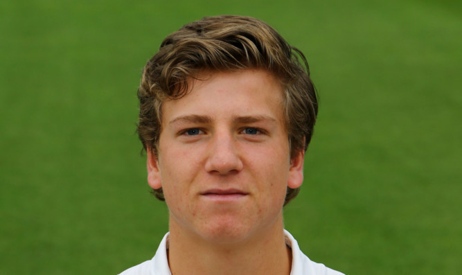 Cricketer Matthew Hobden had been celebrating new year with friends in Scotland when he died, his family have said.