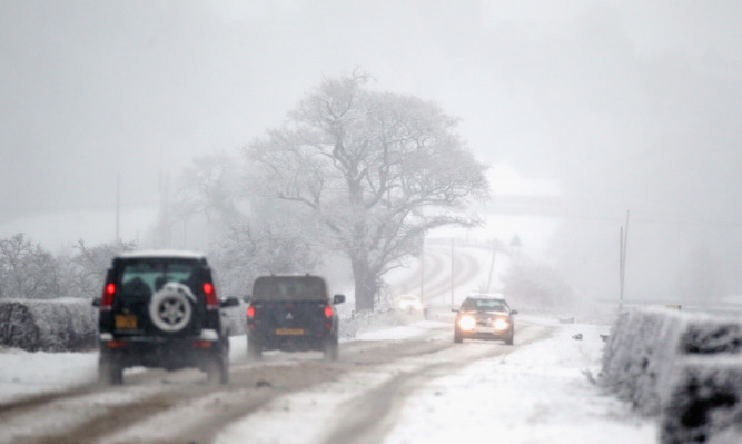 Forecasters are warning that the wet weather could make way for snow.