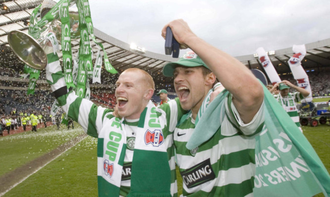 Lennon and Petrov enjoyed successful times as team-mates at Celtic.