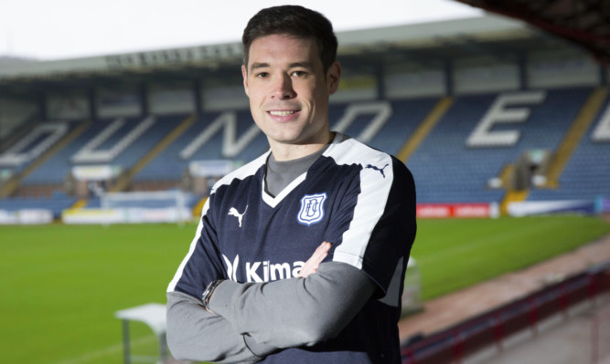 New Dundee signing Darren O'Dea.