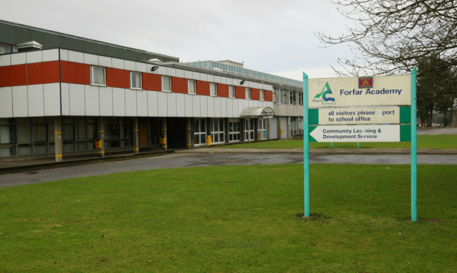 Tributes were paid to the teenager at a special assembly at Forfar Academy.