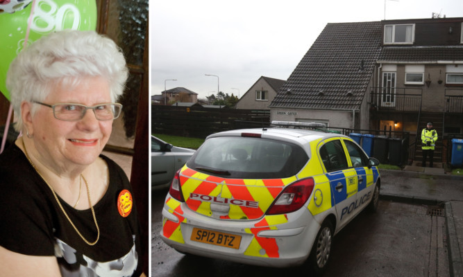 Mary Logie's body was found in the living room of her home in Leven by a neighbour.