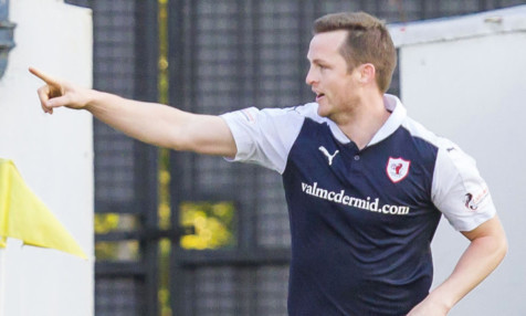 24/10/15 LADBROKES CHAMPIONSHIP
RAITH ROVERS V HIBERNIAN
GLOBAL ENERY ASSETS ARENA - DINGWALL
Jon Daly (left) celebrates after scoring to pull a goal back for Ross County