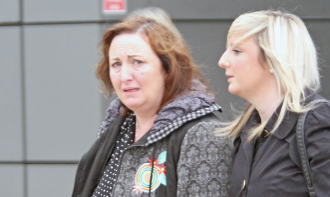 Mrs Taylor (left) said she is disgusted at the sentence given to McKeever.