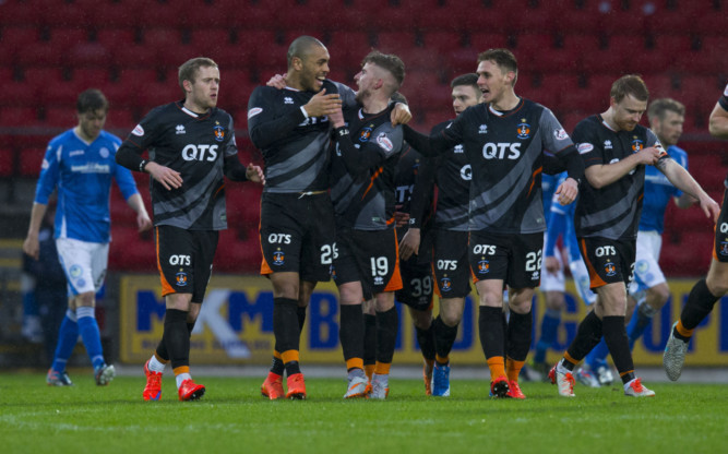 Kilmarnock were the team celebrating on Saturday.