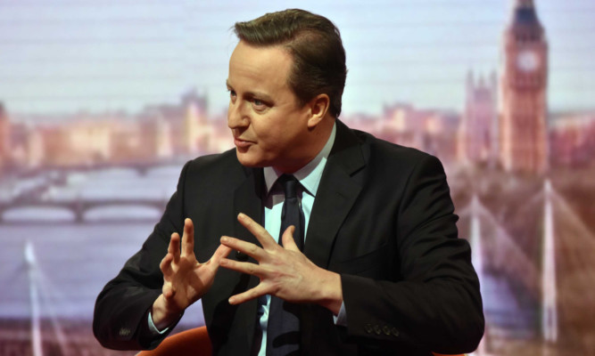 David Cameron insists he won't quit No10 in the event of a Brexit