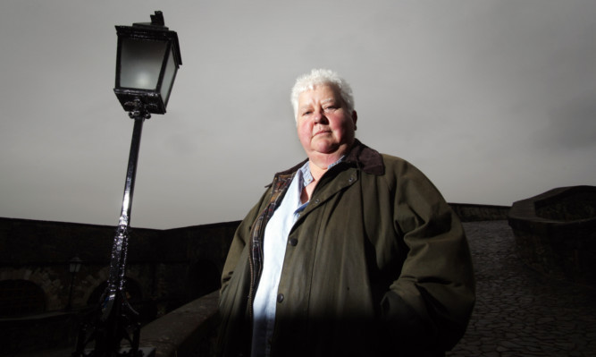 Val McDermid was in the USA when her home in Stockport was targeted.