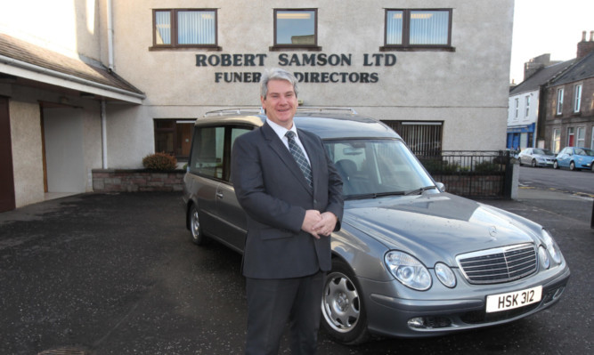 David Samson, the third generation of his family to run the Broughty Ferry business that was formed in 1913. It has been bought by Edinburgh-based William Purves.