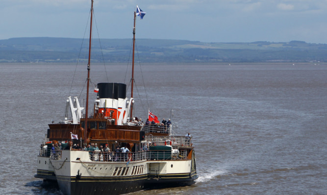 The Waverley paddle steamer