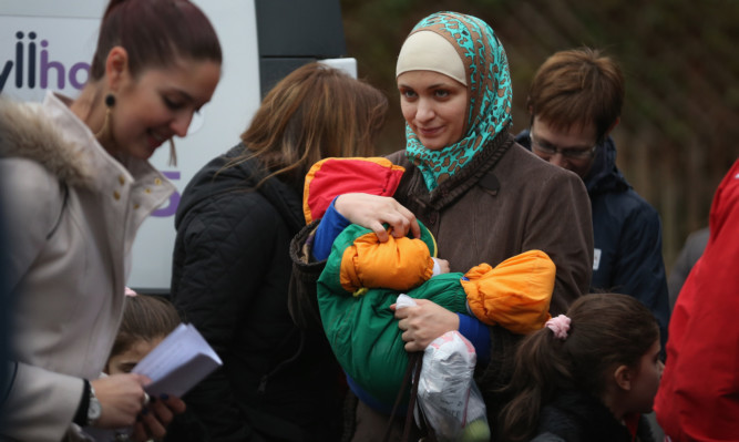 A number of Syrian refugees have already been settled in Scotland.