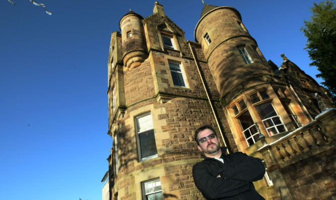 Jason Henderson, general manager of Knock Castle Hotel in Crieff, is still waiting for the money which Robert Grant has been ordered to pay by the court.