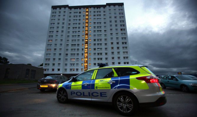 Police had fewer offenders to deal with in Dundee last year than in 2014.