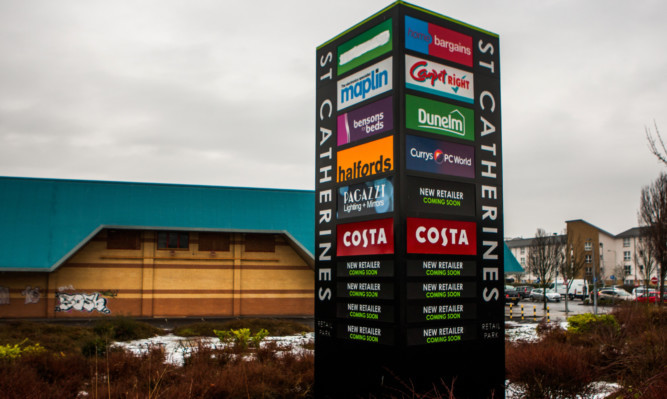 St Catherines Retail Park in Perth will soon be operating at full capacity.