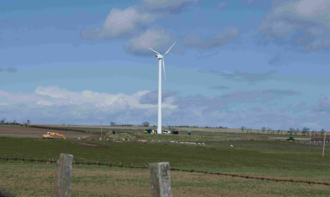 Expert studies were carried out regarding the safety of a 65-metre turbine in the East Neuk area.