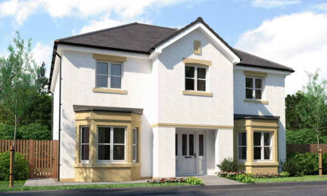 Miller Homes will build houses at Ashludie Grange.
