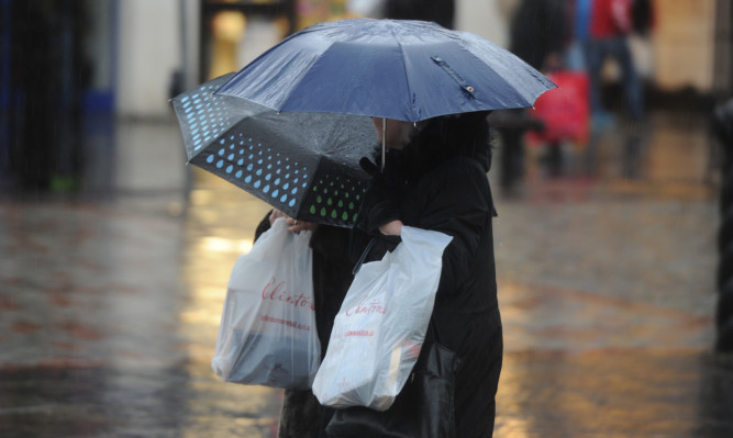 Heavy rain is expected across the country.