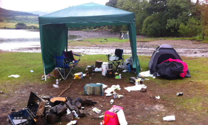 The park authority said it needed new powers to tackle the small percentage of wild campers who won't behave responsibly.