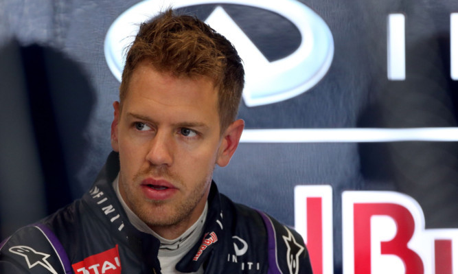 Sebastian Vettel: laughed off Mercedes rumours.