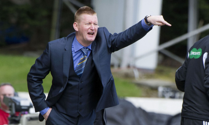 St Johnstone manager Steve Lomas.